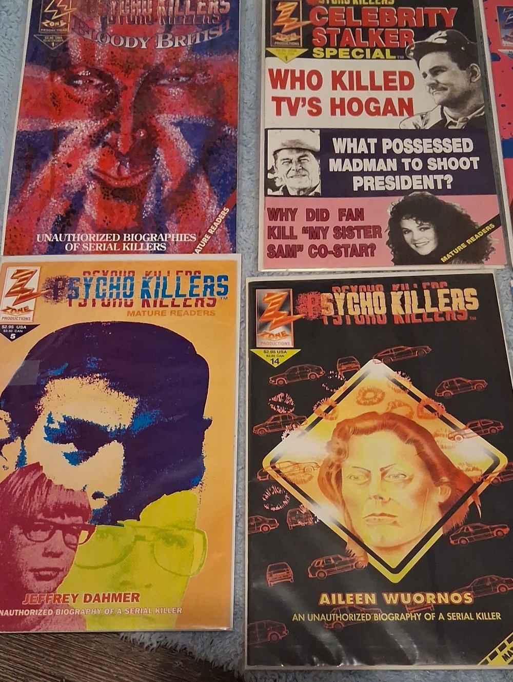 Psycho Killers Collection - Aileen Wuornos & Jeffrey Dahmer (Black/Orange)